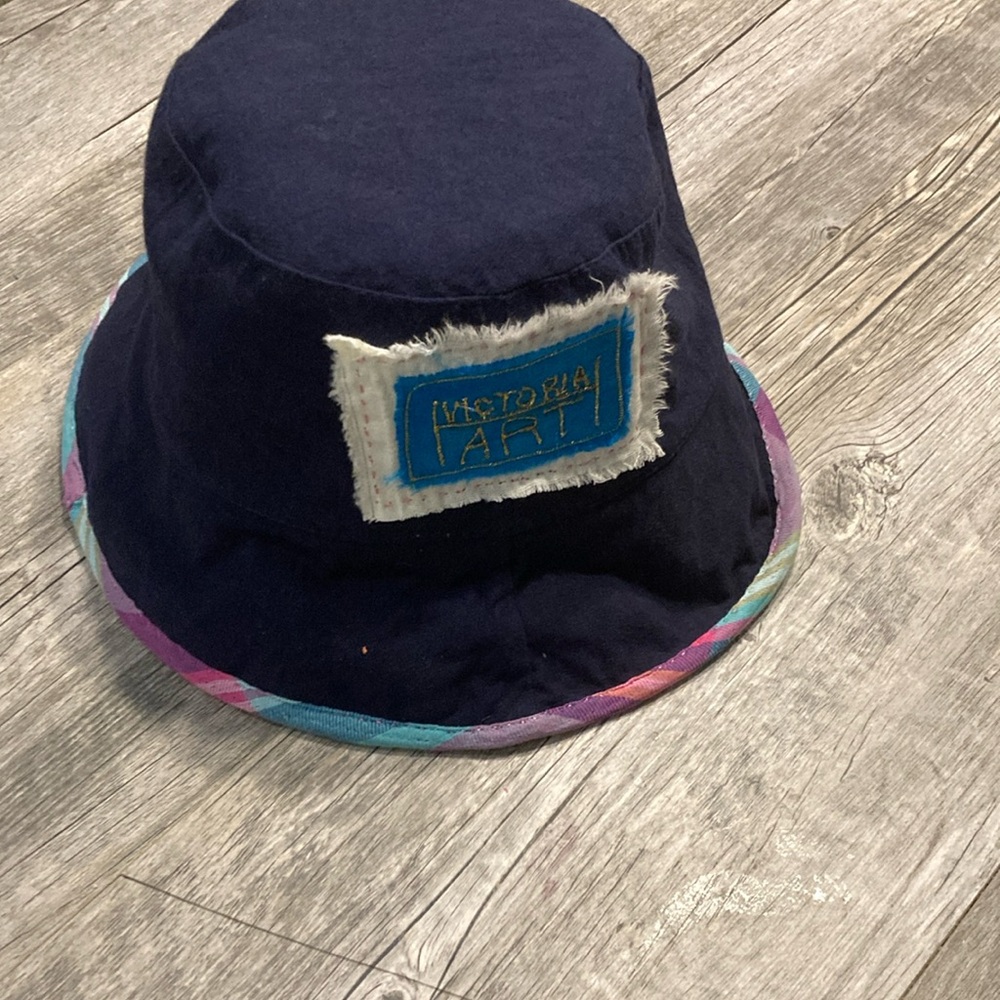Colorful shabby chic bucket hat - Picture 9 of 11